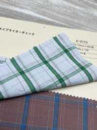 A-8153 C/L 60/1 Typewritter Cloth Check[Textile / Fabric] ARINOBE CO., LTD. Sub Photo