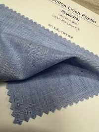 3SG007(4) Cotton/Linen Poplin[Textile / Fabric] Chambray Sub Photo