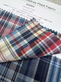 3SG029 Patchwork Madras Plaid[Textile / Fabric] Chambray Sub Photo