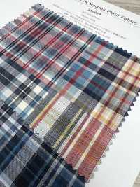 3SG029 Patchwork Madras Plaid[Textile / Fabric] Chambray Sub Photo