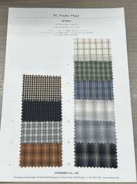 3SG034 Polyester/cotton Plaid[Textile / Fabric] Chambray Sub Photo