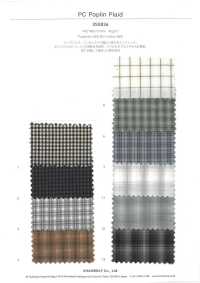 3SG034 Polyester/cotton Plaid[Textile / Fabric] Chambray Sub Photo