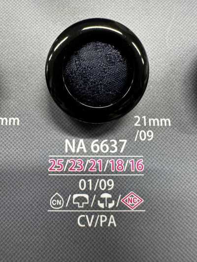 NA6637 Cap And Close Post Combination Covered Button