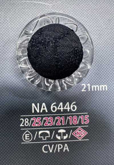 NA6446 Cap And Close Post Combination Covered Button