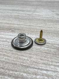 W-13ST WALDES® 13 Star Tack Button 17mm Asahi Zipper Sub Photo