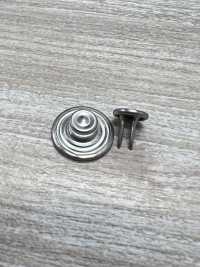 W-DT WALDES® Donut Tack Button 14mm/17mm Asahi Zipper Sub Photo