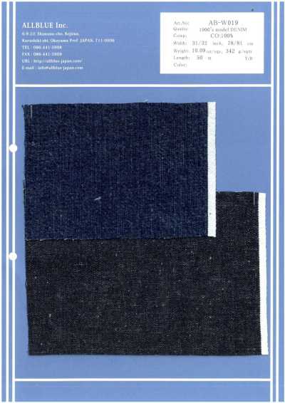 AB-W019 1900s Model Denim
