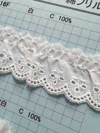 3616F Cotton Ruffle Lace Kyowa Lace Sub Photo