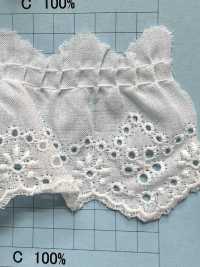 23535F Cotton Ruffle Lace Kyowa Lace Sub Photo