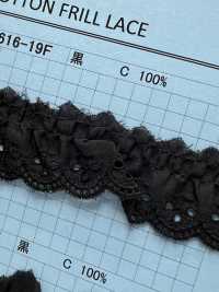3616-19F Cotton Ruffle Lace Kyowa Lace Sub Photo
