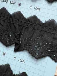 23535-19F Cotton Ruffle Lace Kyowa Lace Sub Photo