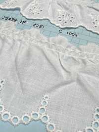 23439-1F Cotton Ruffle Lace Kyowa Lace Sub Photo