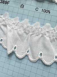 23389F Cotton Ruffle Lace Kyowa Lace Sub Photo