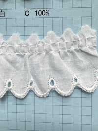 23389F Cotton Ruffle Lace Kyowa Lace Sub Photo