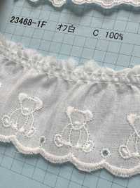 23468-1F Cotton Ruffle Lace Kyowa Lace Sub Photo