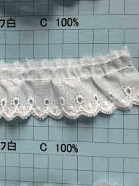 8363-1F Cotton Ruffle Lace Kyowa Lace Sub Photo