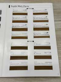 L-6400-SF L-6400 Suede SF (Single-fold Tape)[Ribbon Tape Cord] STAR BRAND (Hoshika) Sub Photo