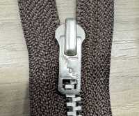 3-AL-E-C WALDES Vintage Zipper Aluminum Size 3 Polyester Tape Closed End Asahi Fastener Sub Photo