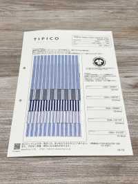 OGN-1005ST Superior Organic Typewritter Cloth Stripes[Textile / Fabric] TIPICO (Kuwamura Textile) Sub Photo