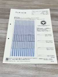 OGN-1016ST Superior Organic Typewritter Cloth Stripes[Textile / Fabric] TIPICO (Kuwamura Textile) Sub Photo