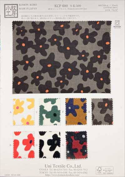 KCP600-DK-509 60s Cotton Lawn Print