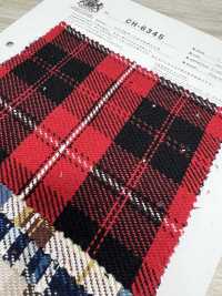 CH-6345 Triple Yarn Twill Check[Textile / Fabric] Kuwamura Fiber Sub Photo