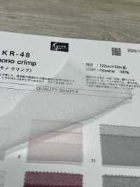KR-48 Mono Crimp[Textile / Fabric] Kyara Fabric Sub Photo