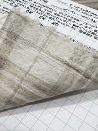 AZUMADAKI-119 Organic Cotton Dobby Check Eastern Cooking Process[Textile / Fabric] Komatsuwa Textile Sub Photo