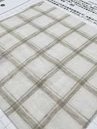 AZUMADAKI-120 Organic Cotton Dobby Check Eastern Cooking Process[Textile / Fabric] Komatsuwa Textile Sub Photo