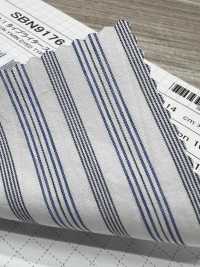 SBN9176 60/1 Typewritter Cloth Stripe[Textile / Fabric] SHIBAYA Sub Photo