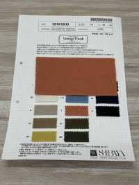 SBW3800 Twill Double-face Vintage Finish[Textile / Fabric] SHIBAYA Sub Photo