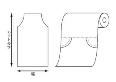 41924 PE Flat Roll Cover 500mm X 1500mm