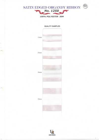 1250 Edge Satin Organza