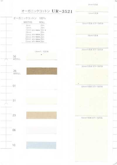 UR-3521 Sample Card