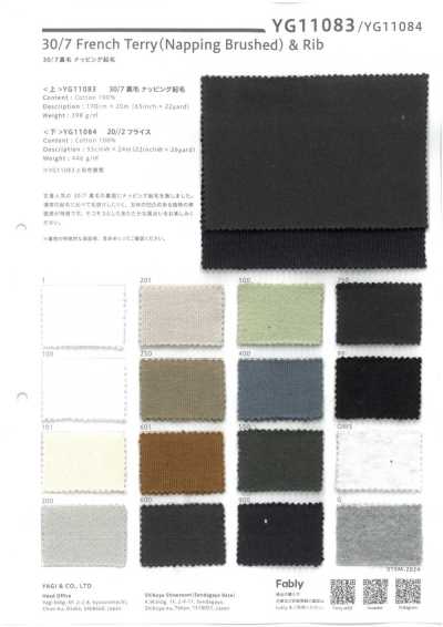 YG11083 30/7 Fleece Napping Fuzzy