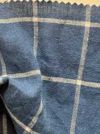 A-5112 Linen Check[Textile / Fabric] ARINOBE Sub Photo