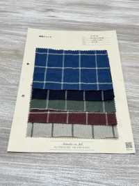 A-5112 Linen Check[Textile / Fabric] ARINOBE Sub Photo