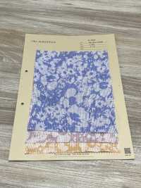 A-7047 Linen Stripe Print[Textile / Fabric] ARINOBE Sub Photo