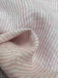 A-7048 Linen Stripe Print[Textile / Fabric] ARINOBE Sub Photo