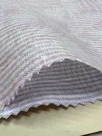 A-7048 Linen Stripe Print[Textile / Fabric] ARINOBE Sub Photo