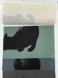 AP52101 Kuroneko Oxford(Round Roll)[Textile / Fabric] COSMO TEXTILE Sub Photo