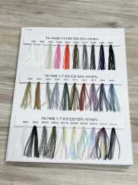 TA-7406 Fancy Yarn Tape Yarn[Ribbon Tape Cord] UNITED RIBBONS Sub Photo