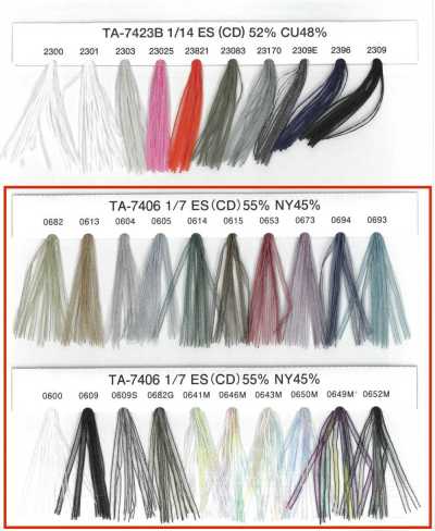 TA-7406 Fancy Yarn Tape Yarn