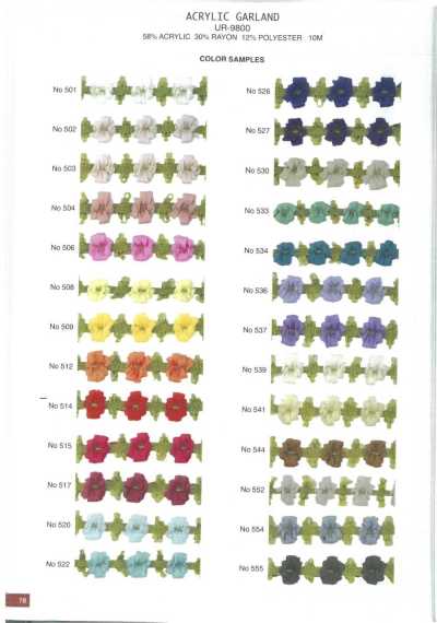 UR-9800 Polyester Garland