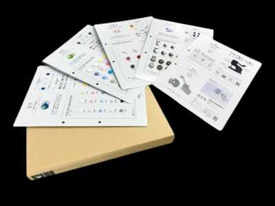 CL-CB CHERRY LABEL Product Color Swatch Book