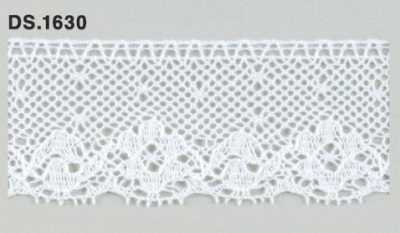 DS1630 Off-white 41 Mm-wide Torsion Lace