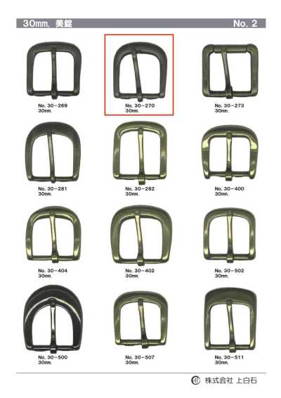 30-270 30mm Buckle