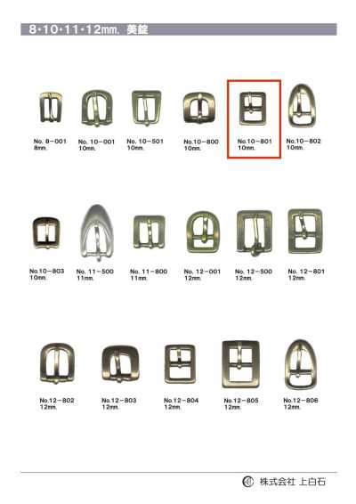 10-801 10mm Buckle