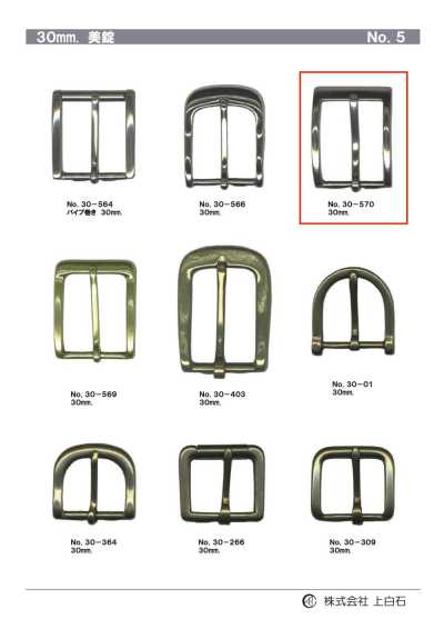 30-570 30mm Buckle