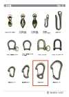 HOLED-CARABINER Carabiner With Holes